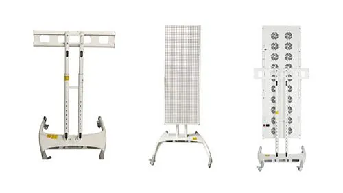 Manuelt horisontalt og vertikalt stativ