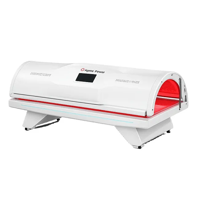 Hvit rødlysseng for profesjonell bruk