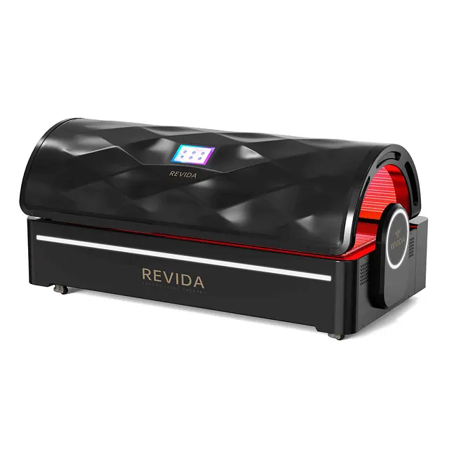 Lukket svart rødlysseng designmodell